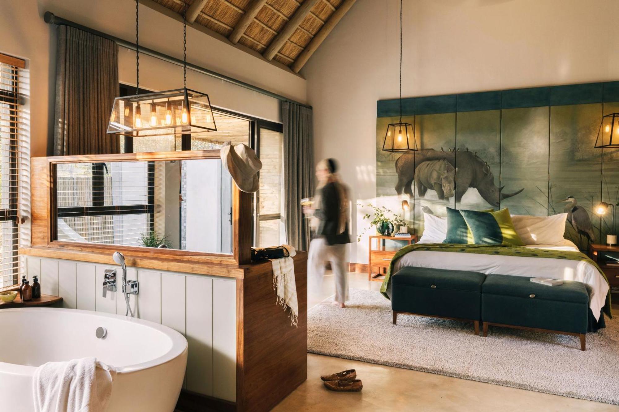 Simbavati Camp George Villa privé-wildreservaat Klaserie Buitenkant foto